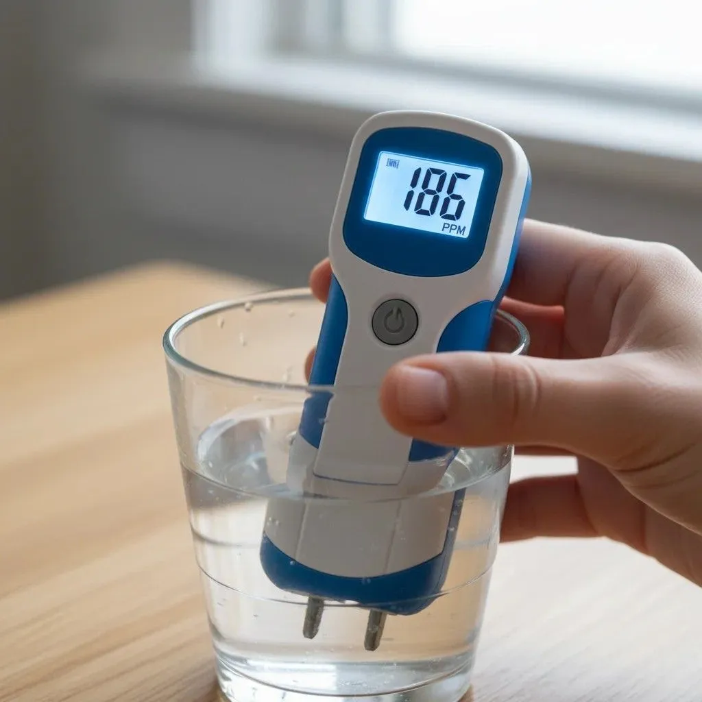 mesure tds eau robinet compteur digital durée vie filtre