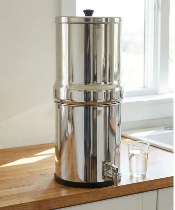 filtre systeme gravité