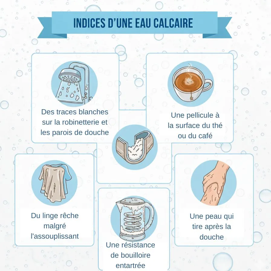 indices d une eau calcaire
