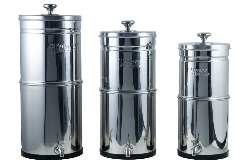 purificateur d'eau, pure filters 6, 8 et 12 litres