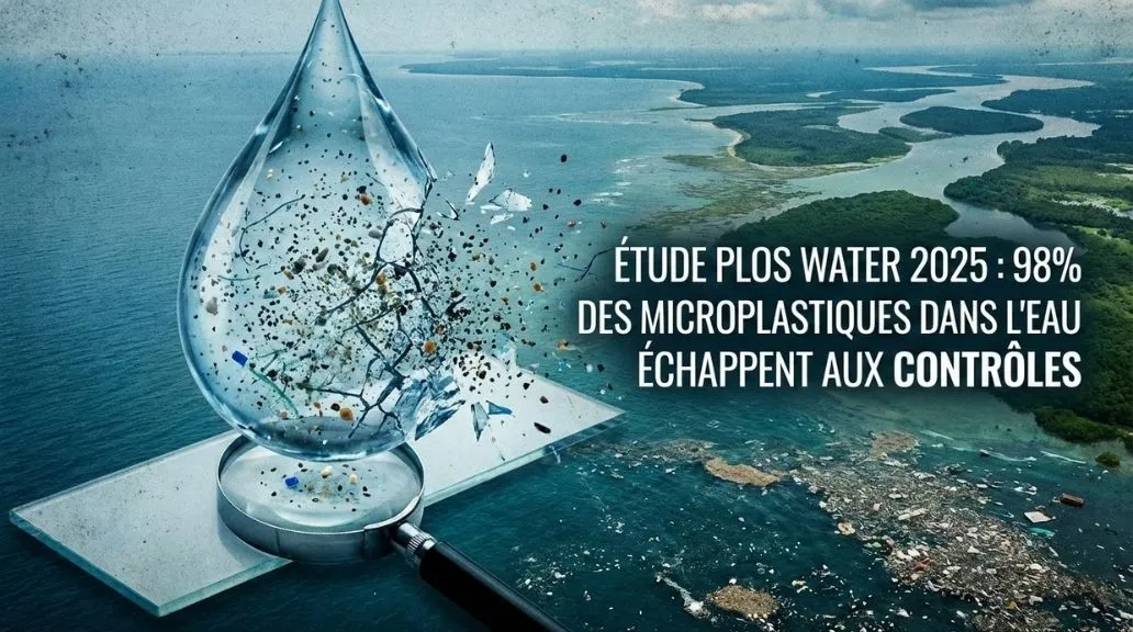 etude plos water microplastiques
