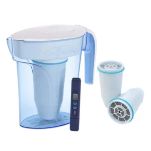 carafe zerowater 1,7L avec 2 filtres
