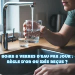 Boire 8 verres d&rsquo;eau par jour : règle d&rsquo;or ou idée reçue ?