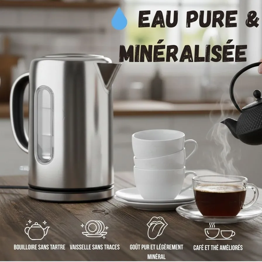 eau pure et minéralisé waterdrop ctf01