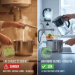 Eau Chaude du Robinet : Pourquoi Elle N&rsquo;est Pas Potable et Comment Vous Protéger