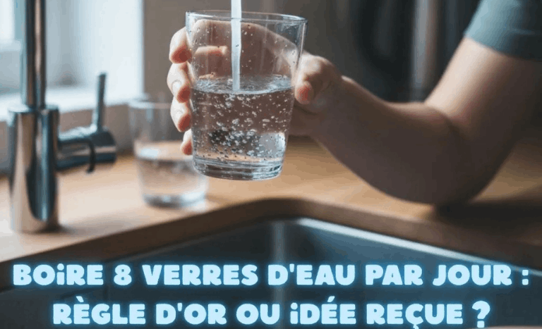 Boire 8 verres d&rsquo;eau par jour : règle d&rsquo;or ou idée reçue ?