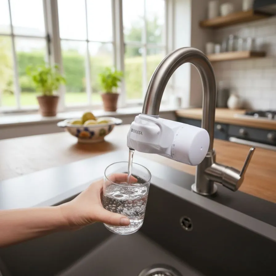 robinet avec filtre brita on top v